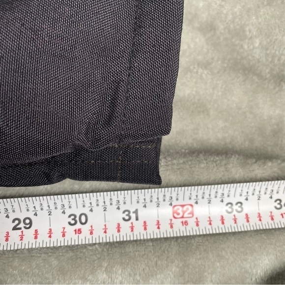 Belstaff Men’s Black Cordura Nylon Waterproof Biker Cargo Pants Zip Boot Hem XL - Picture 15 of 15